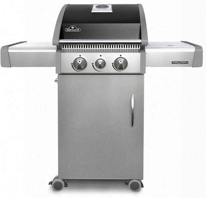 T325sbnk 46" Triumph 325 Series Freestanding Natural Gas Grill With 2 Stainless Steel Burners Range Side Burner 550 Sq. In. Cooking Surface Accu-probe