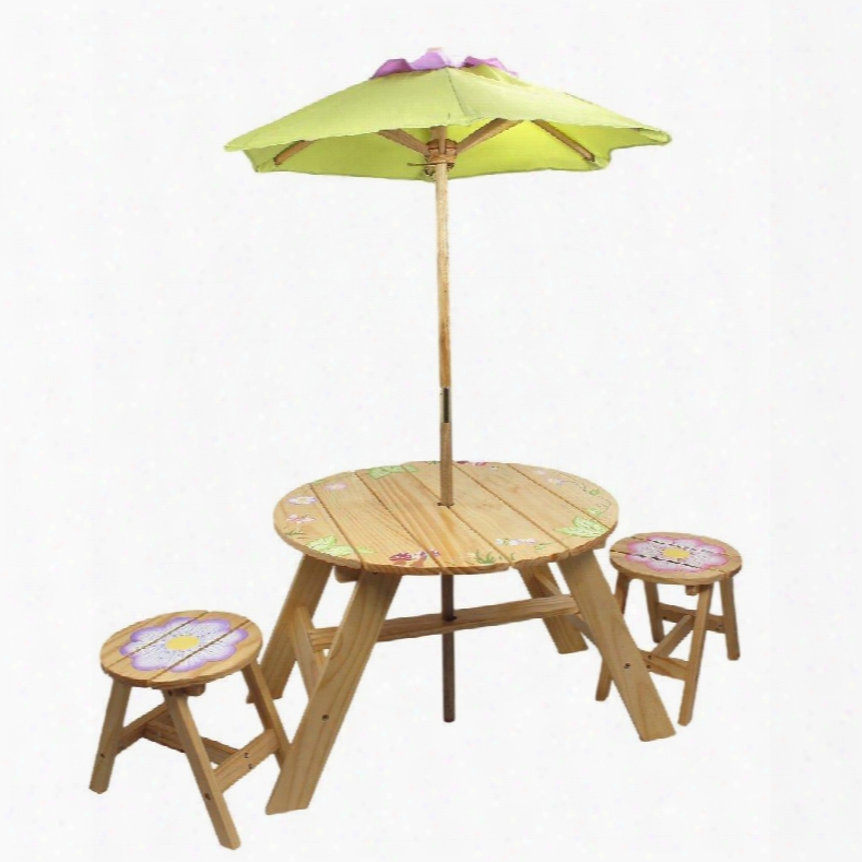 Td-0029a Fantasy Fields - Magic Garden Outdoor Table & Set Of 2