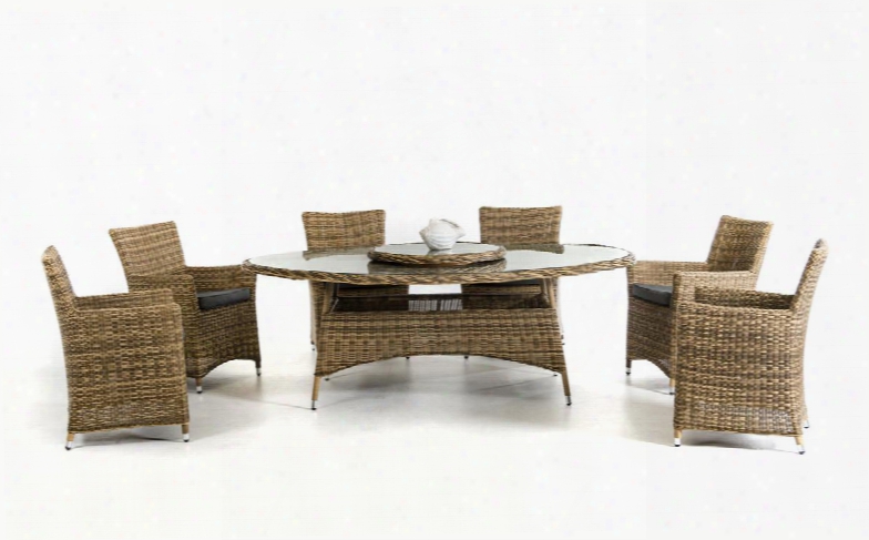 Vgubp00388 Renava Galveston Outdoor Wicker Dining