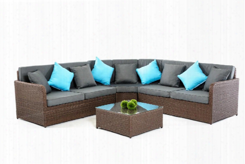 Vgubp00389 Renava San Clemente Modern Outdoor Sectional