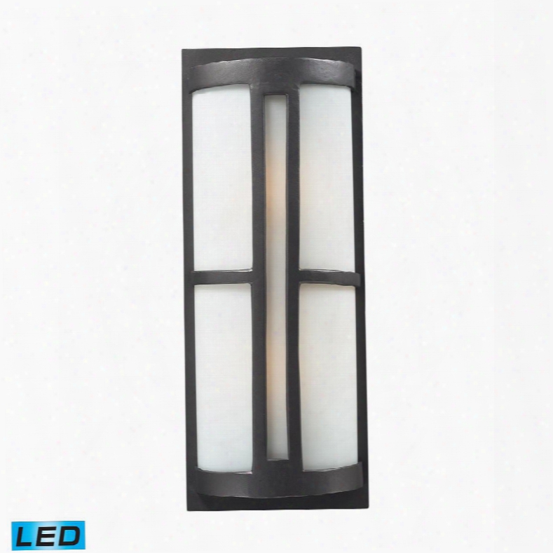 42396/2-led 2- Light Outdoor Sconce In Graphite -