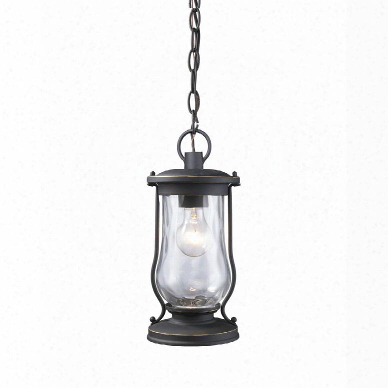 43017/1 Farmstead 1-light Outdoor Pendant In Matte