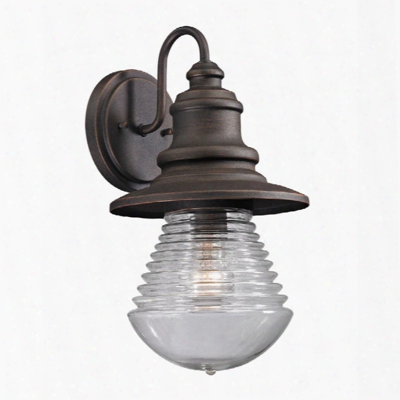 47045/1 Westport Collection 1 Light Outdoor Sconce In Weathered