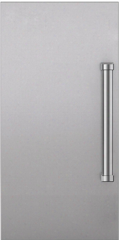 7030434 15" Door Panel With Professional Handle For Outdoor Ice Machine In Stainless