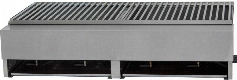 A2ts/ssn 32" Model A Series Countertop Natural Gas Grill With 4 Stainlesss Steel Burners 80000 Btu Total Heat Output Driip Pan And 304 Stainless Steel