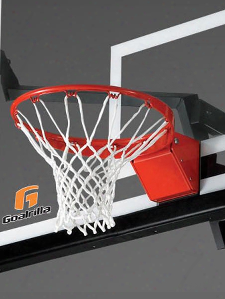 B2601 Basketball Pre-assembled Spring Loaded And Powder Coated Pro-style Flex Rim With A Net: