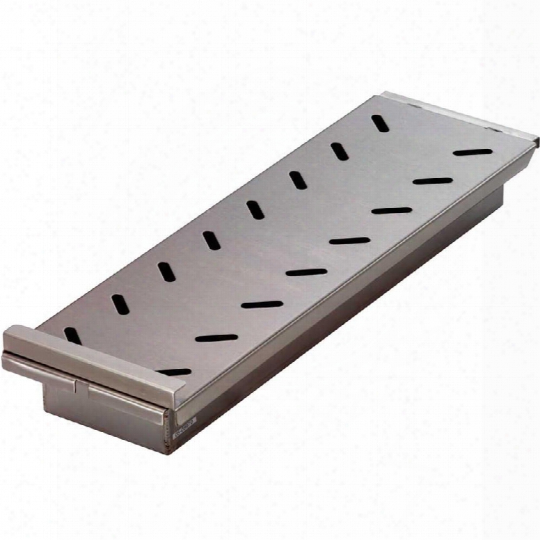 Bbq08854p Bbq Grill Smoke Tray With Deep Bed And 16 Holes In Stainless