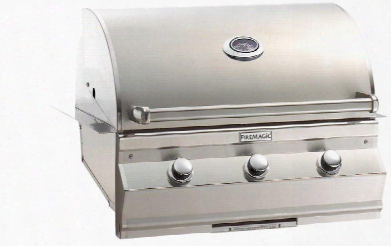 C540i-1t1p 30" Wide Choice Series 57 000 Btu 3 Burner Gas Grill With Removable Warming Rack And Analog Thermometer In: Liquid