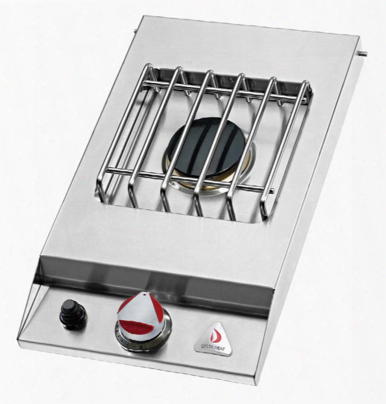 Dhsb1dbl Liquid Propane Built-in Single Side Burner With One 16 000 Btu Sealed Burner In Stainless Steel Finish With Stainless Steel Top