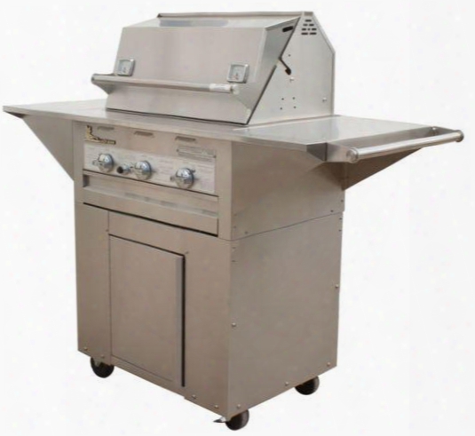 Lm21028mcn Masterpiece Series 36 000 Btu Mobile Freestanding Grill On Enclosed Case Base With Single Door And 115 Volt