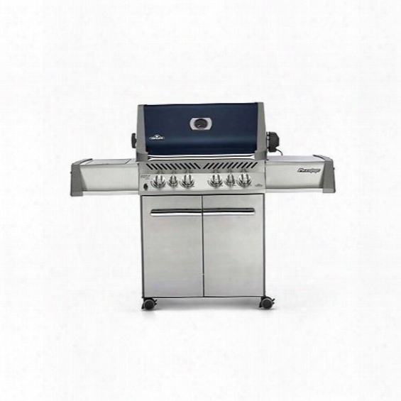 P500rsibnb-a Prestige Natural Gas Grill With Up To 78 500 Btus 6 Burners 900 Sq. In. Cooking Area Lift Ease Rotisserie  Kit And  Infrared Sizzle Zone Side