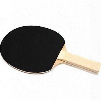 T1201 Sandy Table Tennis Racket With Straight Handle And Multi-ply