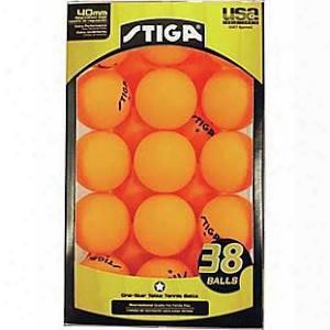 T1453 Recreational Quality Family Play Tennis Table 38-pack One-star Orange