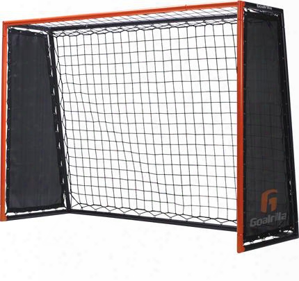 Tr5000w Striker Trainer Dual-rebound Soccer Trainer Goal With A Frame Bungee Cords A Rebound Net 2 Side Nets 4 U-shaped Stakes And A Vertical Blocking