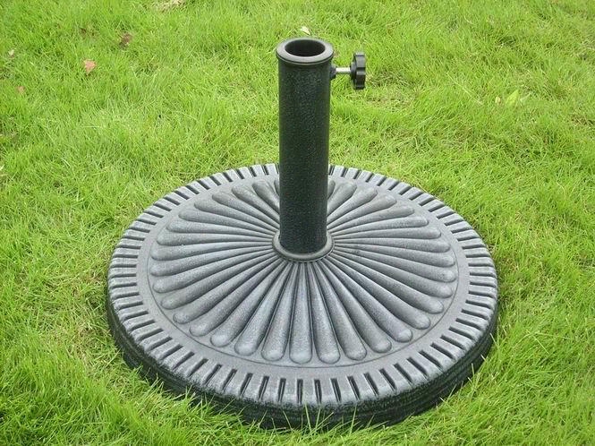 Ub14 20" Umbrella Stand With Resin Coated Heavy Iron