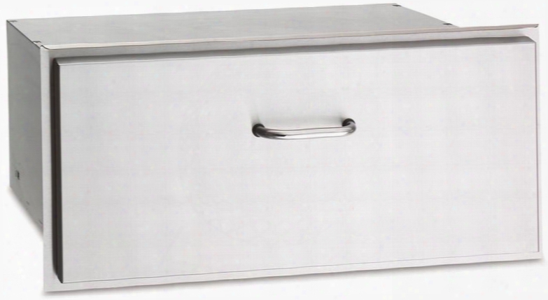 1331ssd Double Walled Stainless Steel Drawer For Built In Grills With Heavy-duty Cast Stainless Steel