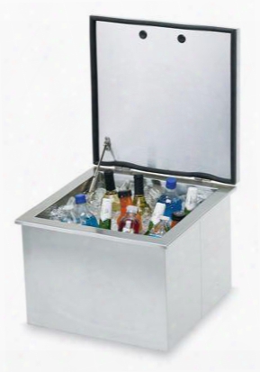 18" Drop In Cooler (ldc18) With Heavy Duty Refrigerator Gasket Insulated Lid And Removable Hinge