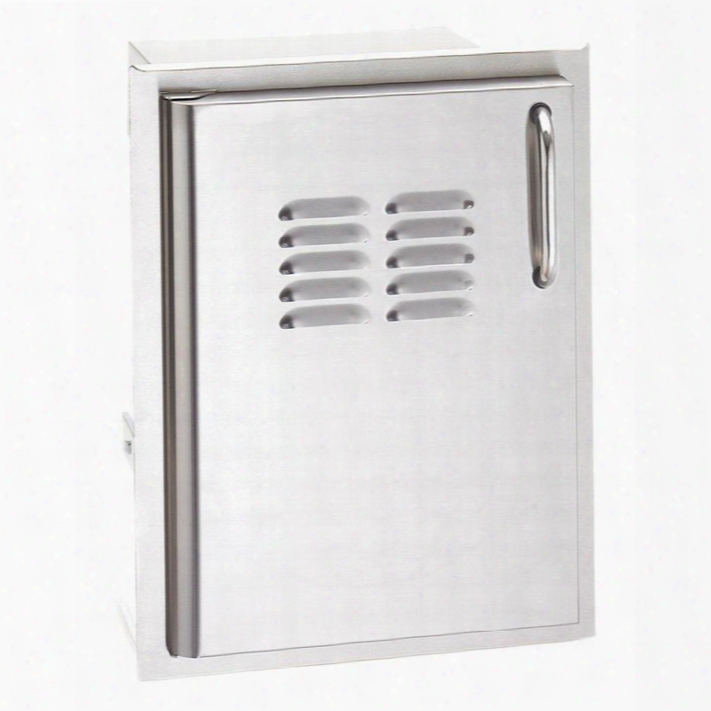 33820-tsr Stainless Steel Single Access Door With Outside Mounting Tank Tray Louvers Heavy-duty Magnetic Latch: Right Hinge
