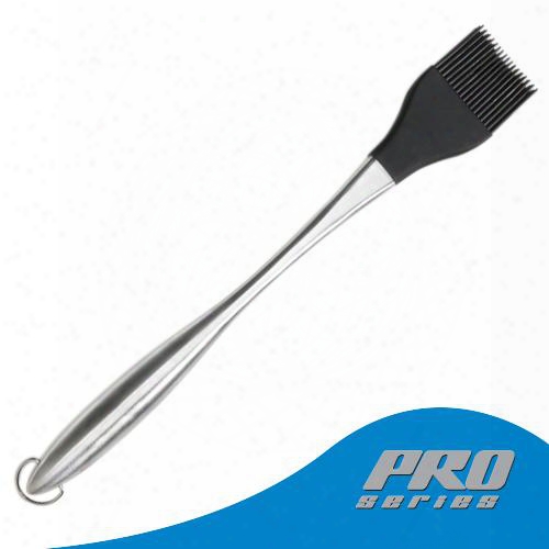 55005 11.5" Pro Silicone Brush With Stainless Steel