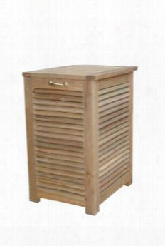 Amberly Lb-022 Laundry Box With Ventilated Sides In Natural