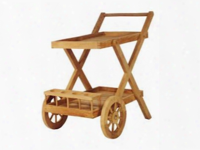 Cobana Tr-001 33" Serving Trolley In Natural