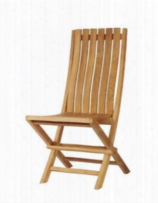 Comfort Collection Chf-301 Set Of (2) 19" Folding Chair In Natural