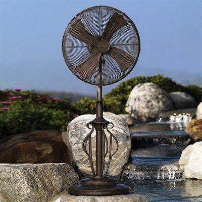 Dbf0621 18" Deco Adjustable Outdoor Standing Fan -