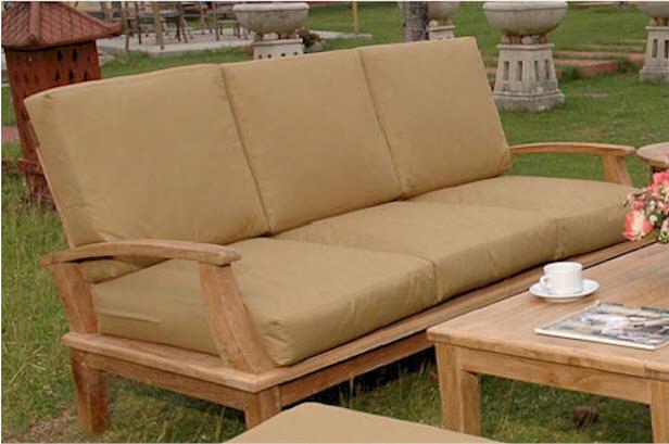 Ds-103-8300 Briana Deep Seating Sofa And A Lienn Champagne