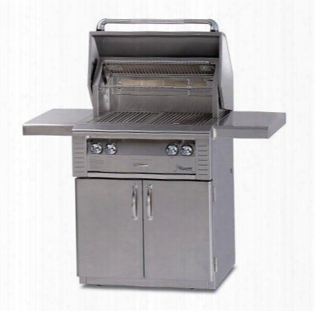Lx2 Alx2-30irc-l 30" All Infrared Liquid Propane Gas Grill On Cart With 542 Sq. In. Cooking Surface 2 Stainless Steel Main Burners Integrated Rotisserid
