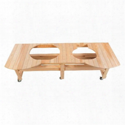Pr604 Cypress Two-grill All-event Table For Oval Xl And Oval Junior And Ceramic Shoes