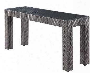 S908-ctg 61.4" Length Global Furniture Usa Console Table With Glass In