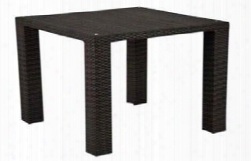 T077-2 Global Furniture Usa Square Dining Table With Glass In