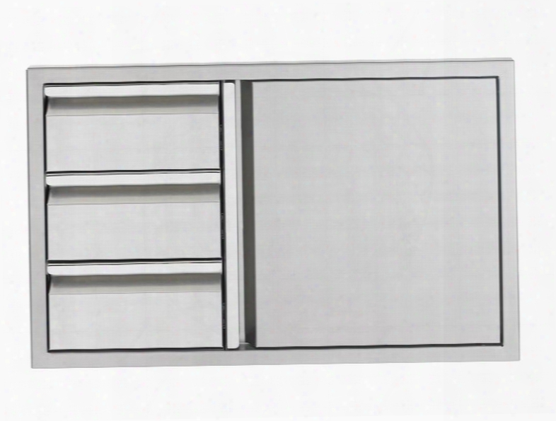 Tedd303-b 30" Drawer-door Combo - Single Door With Triple