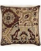 200-r0082-p Bombay Chenille Tapis Patchwork Red