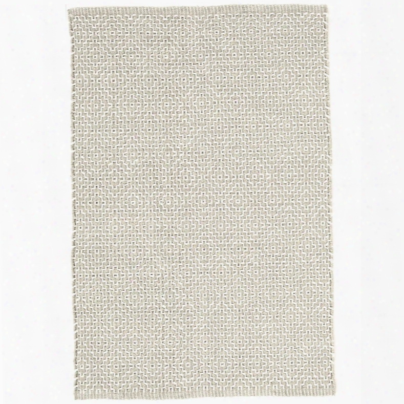 Beatrice Grey Woven Cotton Rug Design By Dash & Albert