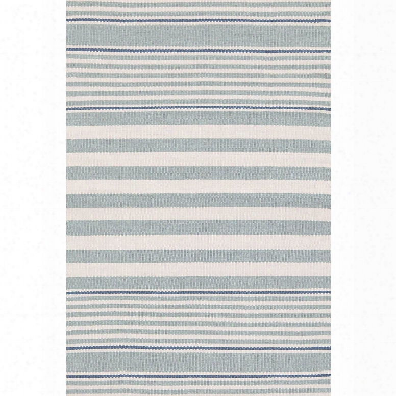 Beckham Stripe Light Blue Indoor/outdoor Rug Design By Dash & Albert