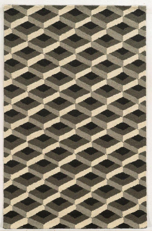 Couct858400330810 Country Ct8584-8' X10' Hand-tufted New Zealand Wool Blend Rug In Gray Rectangle
