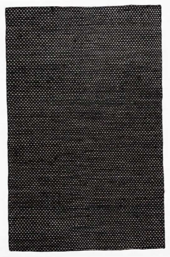 Elgeg9038bk000810 Ellington Eg9038-8' X 10' Jute And Wool Hand Loomed Jute/wool Rug In Black Rectangle