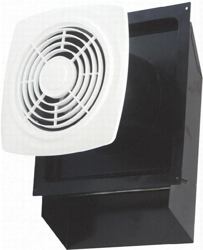 Ewf-180 Exhaust Fan With 180 Cfm Rugged Gage Steel Housing And Polymeric Grill In