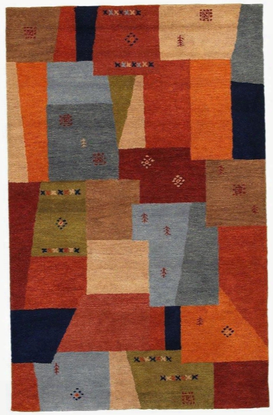 Mojmv844700540810 Mojave Mv8447-8' X 10' Hand-tufted 100% Hard-twist Wool Rug In Multi Rectangle