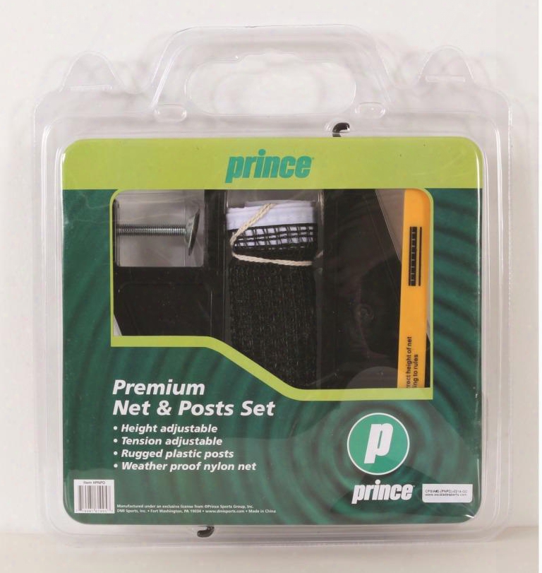Pnpd Table Tennis Premium 2 Piece Set With Weatherproof Nylon Net And Rugged Plastic