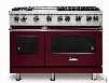 Viking Professional 5 Series VGR5486GBU 48 Inch Freestanding Gas Range with ProFlowâ„¢ Convection, Gourmet-Gloâ„¢ Broiler, VSHâ„¢ Burner System, VariSimmerâ„¢, SureSparkâ„¢ Ignition, TruGlideâ„¢ Rack, 6 Sealed Burners and 6 cu. ft.