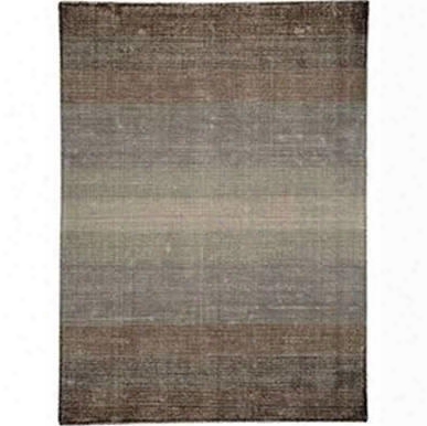 Rsur-02-7998 7'9x9'8 Brown 60% Wool Rug Abstract