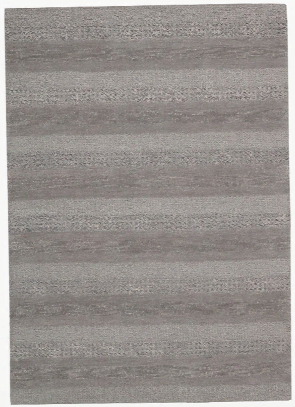 Sequoia 100% New Zealand Wool Area Rug In Smoke Design By Calvin Klein Home