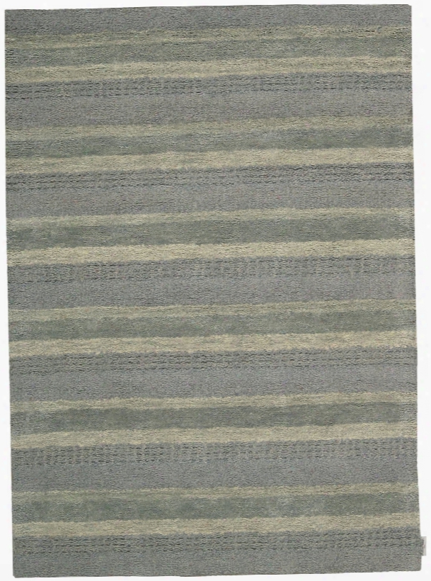 Sequoia 100% New Zealand Wool Area Rug In Stream Design By Calvin Klein Home