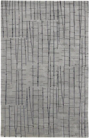 Shibui New Zealand Wook Area Rug In Flint Grey And Pewter Design By Julie Coohn