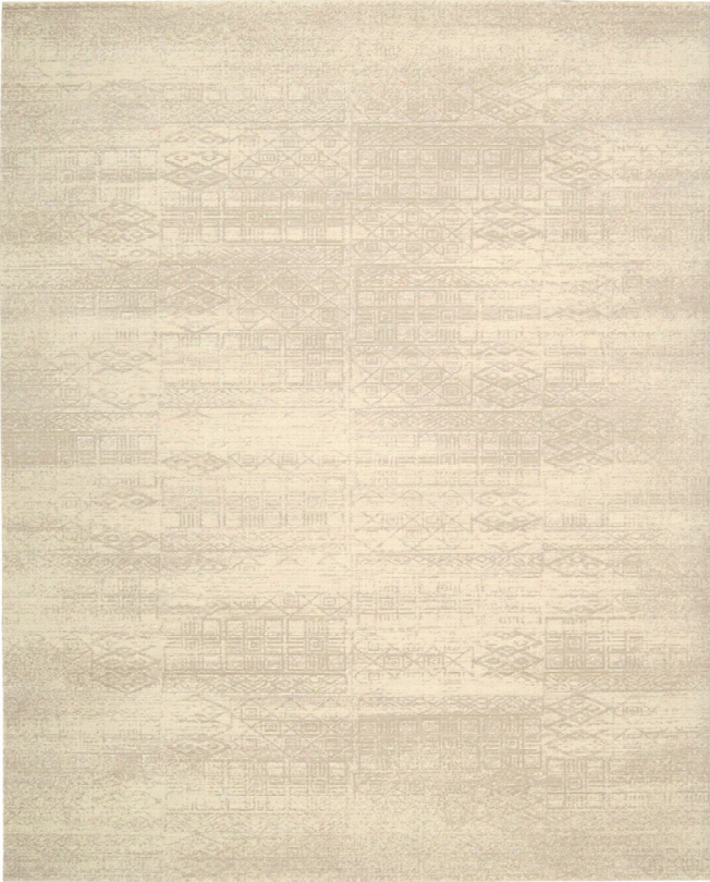 Silk Elements Rug In Bone Design By Nourison