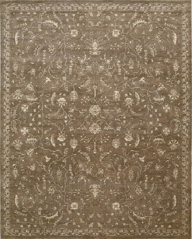 Silk Elements Rug In Cocoa Design By Nourison