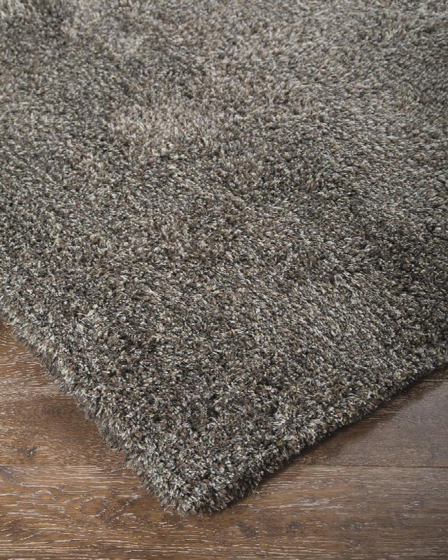 Wallas R400471 120" X 96" Large Size Rug With Solid Shag Design Machine-tufted 20-25mm Pile Height Hand Brush Or Vacuum Lightly Ahd Cotton Material In