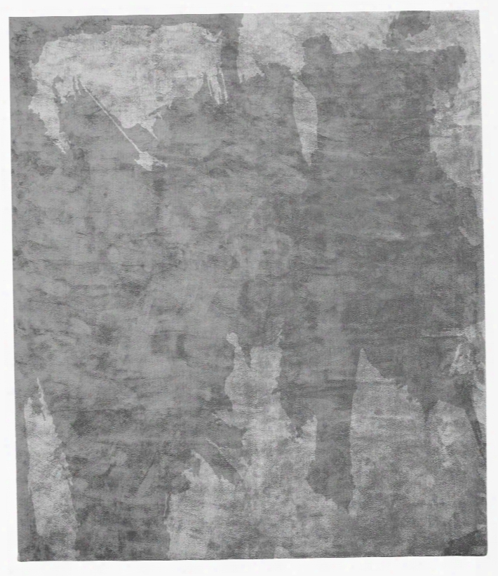 Action Caccia Hand Knotted Rug In Grey Design By Second Studio